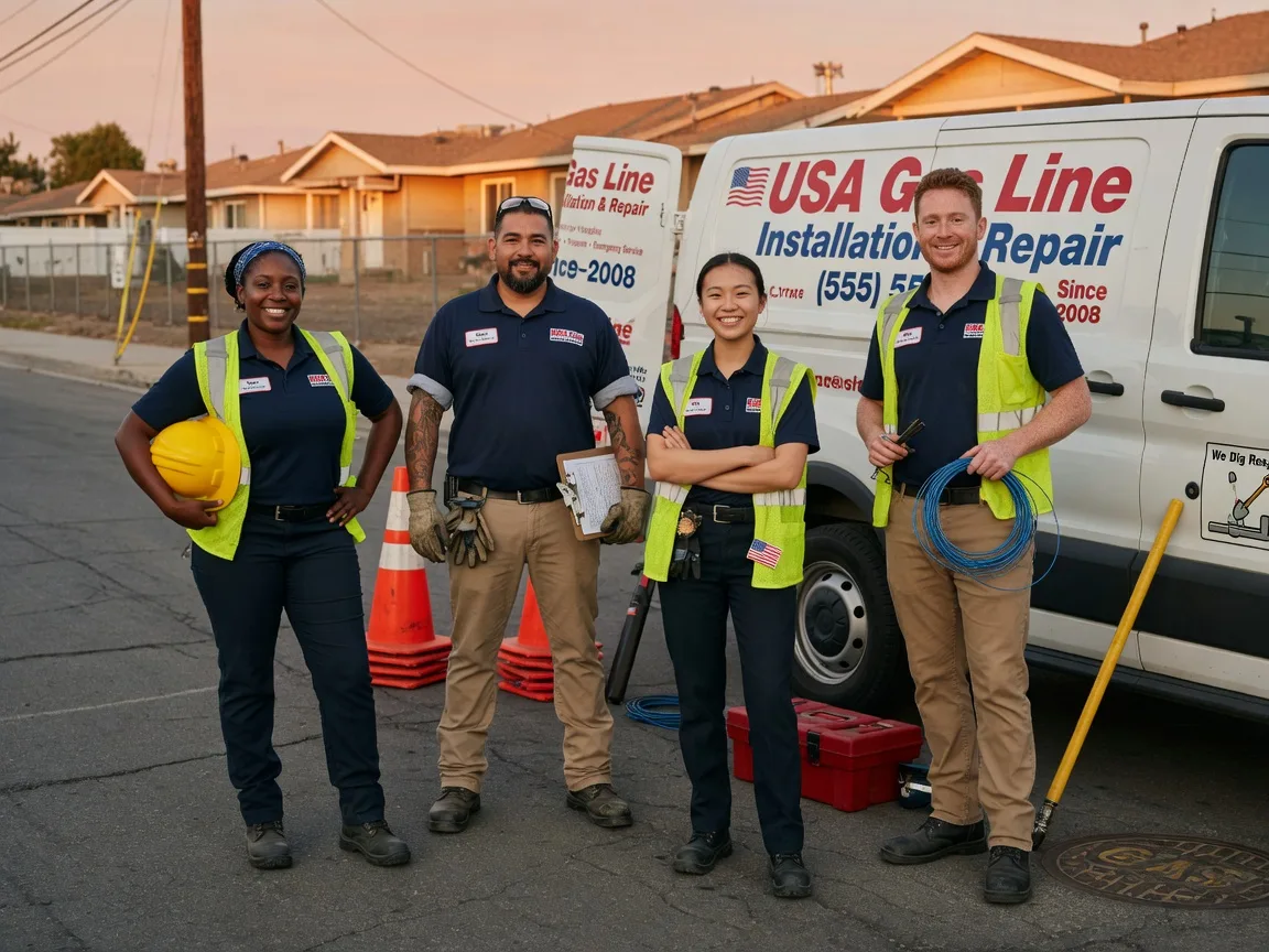 Gas Line Installation company in Mongo, IN